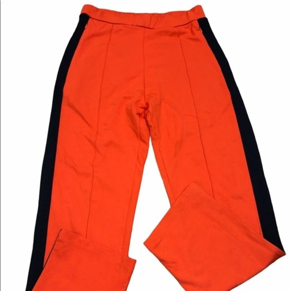 Urban Outfitters size medium orange stripe pants - Picture 2 of 7
